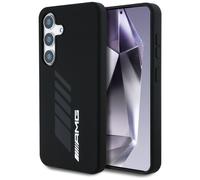 Custodia oversize MagSafe AMG per Samsung Galaxy S25, nera.