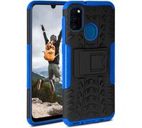 Custodia Panzer per Samsung Galaxy M30s Outdoor Custodia Protettiva Rigida Ba...