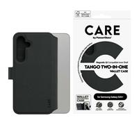 Custodia PanzerGlass 2 in 1 nera per Samsung Galaxy S25 Plus.