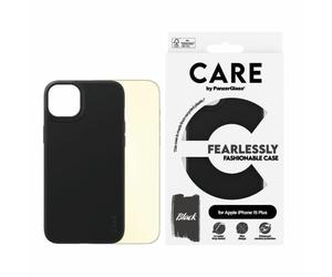 Custodia PanzerGlass per iPhone 15 Plus, nera, dallo stile inconfondibile e alla