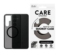 Custodia PanzerGlass QI color fumo per Samsung Galaxy S24 Plus.