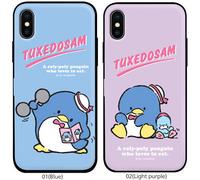 Custodia paraurti porta carte Tuxedosam per Galaxy S22 S21 S20 Plus Ultra