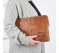 Custodia Pc in Pelle con Personalizzazione - Cover Laptop Portatile con Testo e Design di Diverse Misure (17 inch)