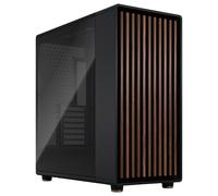 CUSTODIA PC, MIDI ATX, NORTH XL TG, CH BLACK; FD-C-NOR1X-02 (DESIGN FRATTALE)...