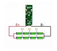 Custodia PCB BMS For Batteria Agli Ioni Di Litio 18650, Compatibile Con Aspirapolvere Xiaomi S55 S60 S65 S50 S51 S5 MAX S6 Nesting Lithium Box(Box 5200mah labels)