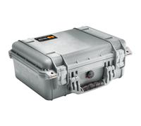 Custodia Pelican 1450 con schiuma argento