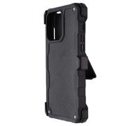 Pelican Shield Series Custodia per iPhone 15 Pro Max [Compatibile con MagSafe] [Protezione dalle cadute di livello militare da 21ft]Custodia magnetica per telefono con fondina con clip da cintura-Nero