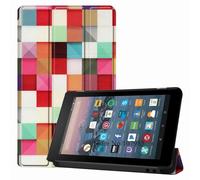 Custodia pelle Per Amazon Fire 7 2022 12th Generazione Stand Flip Sottile Smart