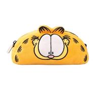Grupo Erik: Astuccio Scuola in tessuto felpato Garfield - Astuccio peluche con Cerniera per Scuola, ufficio o tempo libero