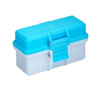Custodia per 135 pellicole - per 3 rotoli di pellicole da 35 mm, per ordinare e godere e proteggere la pellicola, tecnologia di stampa 3D (blu)