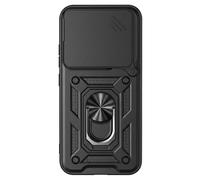 Custodia per 16 Pro Plus Anello Supporto e Copri Fotocamera Scorrevole