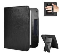Custodia per 7" Kobo Libra Colour (2024) / Kobo Libra 2 (2021) eReader - Stand Cover Protettiva Case con Card Slot e Hand Strap, Auto Sveglia/Sonno, Copertura del Supporto in Pelle PU Premium