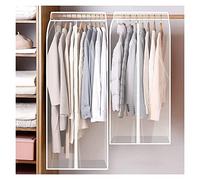 Custodia per abiti extra grande per Abiti Copriabiti Antipolvere Copriabiti Impermeabile Copri Abiti Antipolvere Custodia Vestiti Protezione Trasparente per Camicia Costumi Cappotti Giacche Maglietta