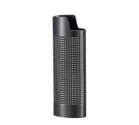 Custodia per accendini in metallo retrò copertura per accendino portatile custodia per accendini modello YF930-J6 3D goffrato custodia per accendino riutilizzabile in nichel nero