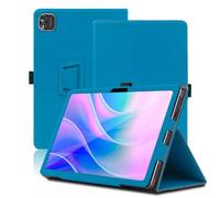 Custodia per Acer Iconia A16-M1N 16 Pollici, Cover Tablet Acer Iconia A16-M1N, Copertura Protettiva Pieghevole con Supporto per Matita e Cinturino da Polso, Protezione Completa. (Azzurro)