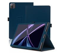 Custodia per Acer Iconia Tab A10 (A10-21-A0T7) 10.1 Pollici, Cover Tablet Acer Iconia Tab A10-21-A43P, Copertura Protettiva Pieghevole con Supporto per Matita e Cinturino da Polso. (Blu)