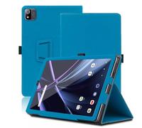 Custodia per Acer Iconia Tab A11 11 Pollici, Cover Tablet Acer Iconia Tab A11-11-A921, Copertura Protettiva Pieghevole con Supporto per Matita e Cinturino da Polso, Protezione Completa. (Azzurro)
