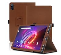 Custodia per Acer Iconia Tab P11 11 Pollici, Cover Tablet Acer Iconia Tab P11, Copertura Protettiva Pieghevole con Supporto per Matita e Cinturino da Polso, Protezione Completa. (Marrone)