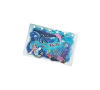 Custodia per agenda ricaricabile Extreme Permanent PVC Protect con piano pieghevole tripartito e buste per documenti Blocco note resistente agli strappi