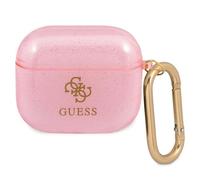 Custodia per AirPods 3 Guess Glitter Collection rosa