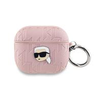 Custodia per AirPods 3 Monogramma con design a testa di Karl in rilievo - Nouvo