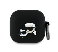 CG Mobile Karl Lagerfeld Karl&Chaupette - Testa 3D per AirPods 4 (nero)