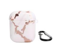 Custodia per AirPods compatibile con la ricarica wireless, elegante cover protettiva per la prima/seconda generazione realizzata in materiale TPU di