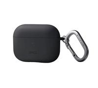 Custodia per AirPods Pro 2 UNIQ con ganci auricolari in silicone grigio