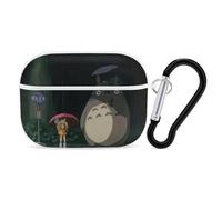 Custodia per AirPods Pro a tema Il mio vicino Totoro, con ricarica wireless.