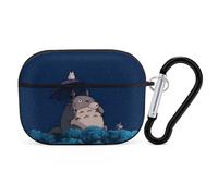 Custodia per AirPods Pro a tema Il mio vicino Totoro, con ricarica wireless.