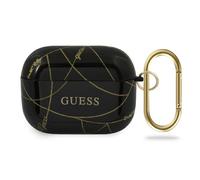 Guess GUACAPTPUCHBK Gold Chain Collection 55684 - Custodia per AirPods Pro, colore: Nero