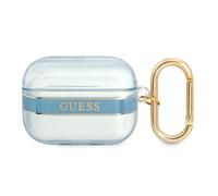 Custodia per AirPods Pro con cinturino Guess Collection blu