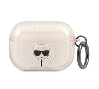Custodia per AirPods Pro Karl Lagerfeld Glitter Gold
