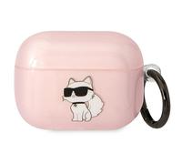 Custodia per AirPods Pro rosa Karl Lagerfeld Ikonik Choupette