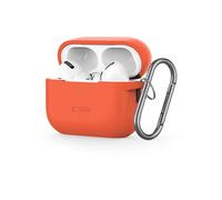 CUSTODIA PER AIRPODS PRO TECHPROTECT Silicone Hook Case - Impermeabile, Compatibile con ricarica wireless