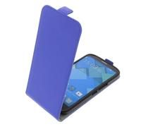 Custodia per Alcatel One Touch Pop C9 Protezione Stile Flip Custodia Blu