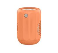 Custodia per altoparlante Bluetooth, compatibile con altoparlante Bluetooth Xiaomi Mini, custodia protettiva in morbido silicone con ritagli precisi per uso esterno (arancione)