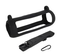 Custodia per altoparlante, custodia protettiva in silicone, custodia con tracolla e moschettone per Flip 7, adatta per campeggio, viaggi, pendolari e uso all'aperto, ideale per gli amanti della musica