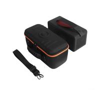 Custodia per altoparlante portatile wireless Marshall Middleton, custodia rigida in EVA Middleton, borsa a tracolla con tasca a rete extra per cavo e accessori (arancione)