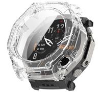 Custodia per Amazfit T-Rex Ultra 2, Full Cover con pellicola protettiva integrata, custodia antiurto PC SmartCase (trasparente)