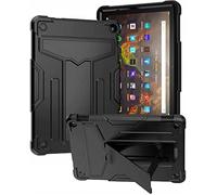 Custodia per Amazon Fire HD 10 Armata con Supporto Nera