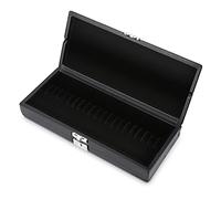 Custodia per Ance in Legno, Pelle PU Scatola Porta Ance a 2 Strati per Oboe da 40 Pezzi, con Fori Traspiranti per la Prevenzione