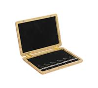 Custodia per ance per fagotto in legno multifunzionale e robusta 6 ance da