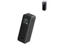 Custodia per Anker Prime Power Bank 27650mAh 3 porte 250W, custodia protettiva in silicone per Anker Prime Power Bank, protezione lavabile ripetutamente e all-inclusive (nero)