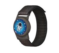 Custodia per Apple AirTag con cinturino da polso in nylon per bambini - Astronauta