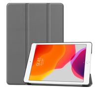 Lobwerk - Smart Cover per Apple iPad 10.2 Pollici 2019, con Funzione leggio e Auto Sleep/Wake Grigio Grau