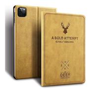 Custodia Per Apple Ipad Pro 11 2020 Con Funzione Auto Sleep/Wake Gialla