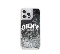 DKNY Custodia Liquid Glitter Big Logo Nero - iPhone 14 Pro