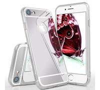 Custodia per Apple iPhone 8 / iPhone 7 Silicone Case Cover Custodia a Specchi...