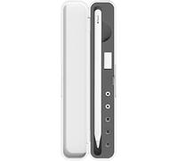 Custodia per Apple Pencil di seconda generazione e 1a generazione, con coperchio per Apple Pencil - Custodia protettiva per iPad Pencil - accessori - antiurto (grigio)